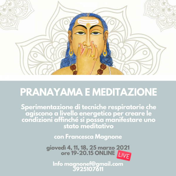 PRANAYAMA E MEDITAZIONE