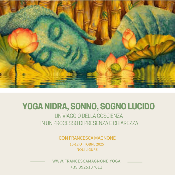 YOGA NIDRA, SONNO, SOGNO LUCIDO